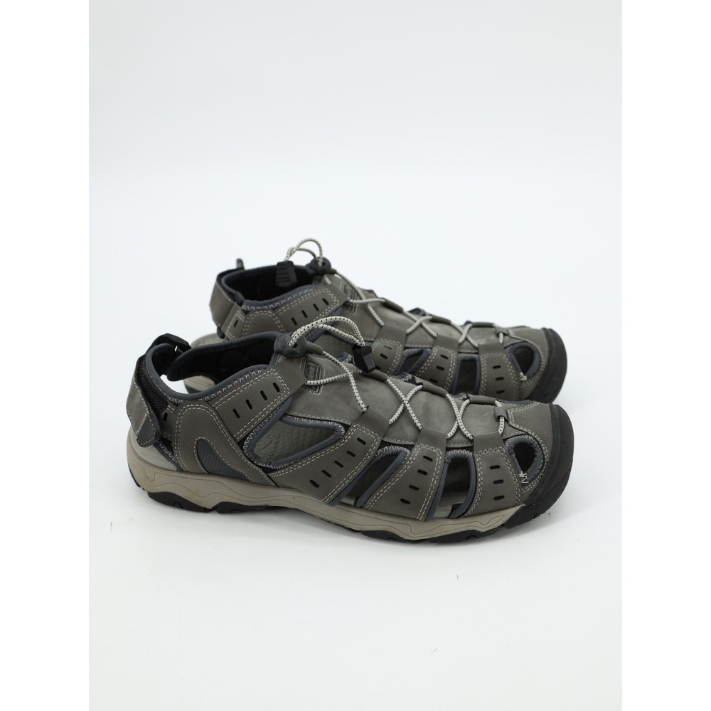 Coleman Daniel Mens Closed Toe Hiking Sandals Gray Rugged Gorpcore Size 10‎